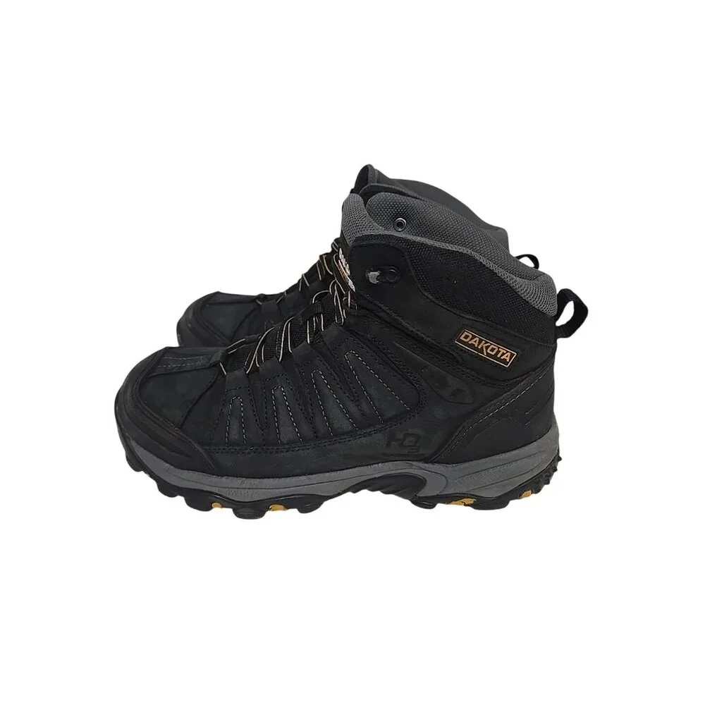 Dakota Men's 6" 2301 Aluminum Toe Comp. Plate WP Work Boots Black Size 9.5W/L - Picture 5 of 7